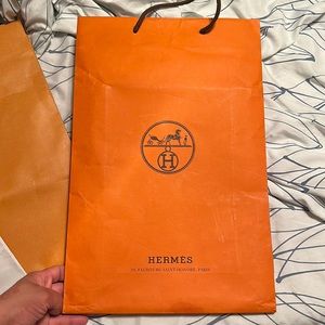 Hermès shopping bag